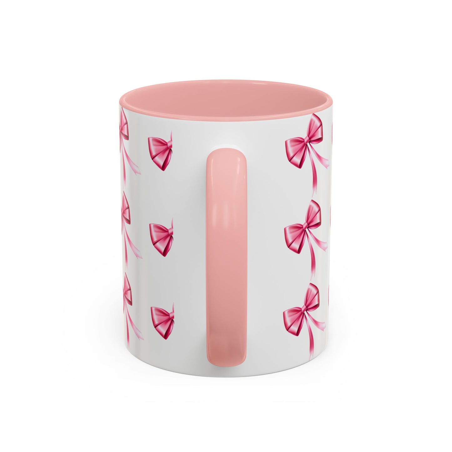 Coquette Lana Del Rey Aesthetic Pink Bow - Accent Coffee Mug, 11oz