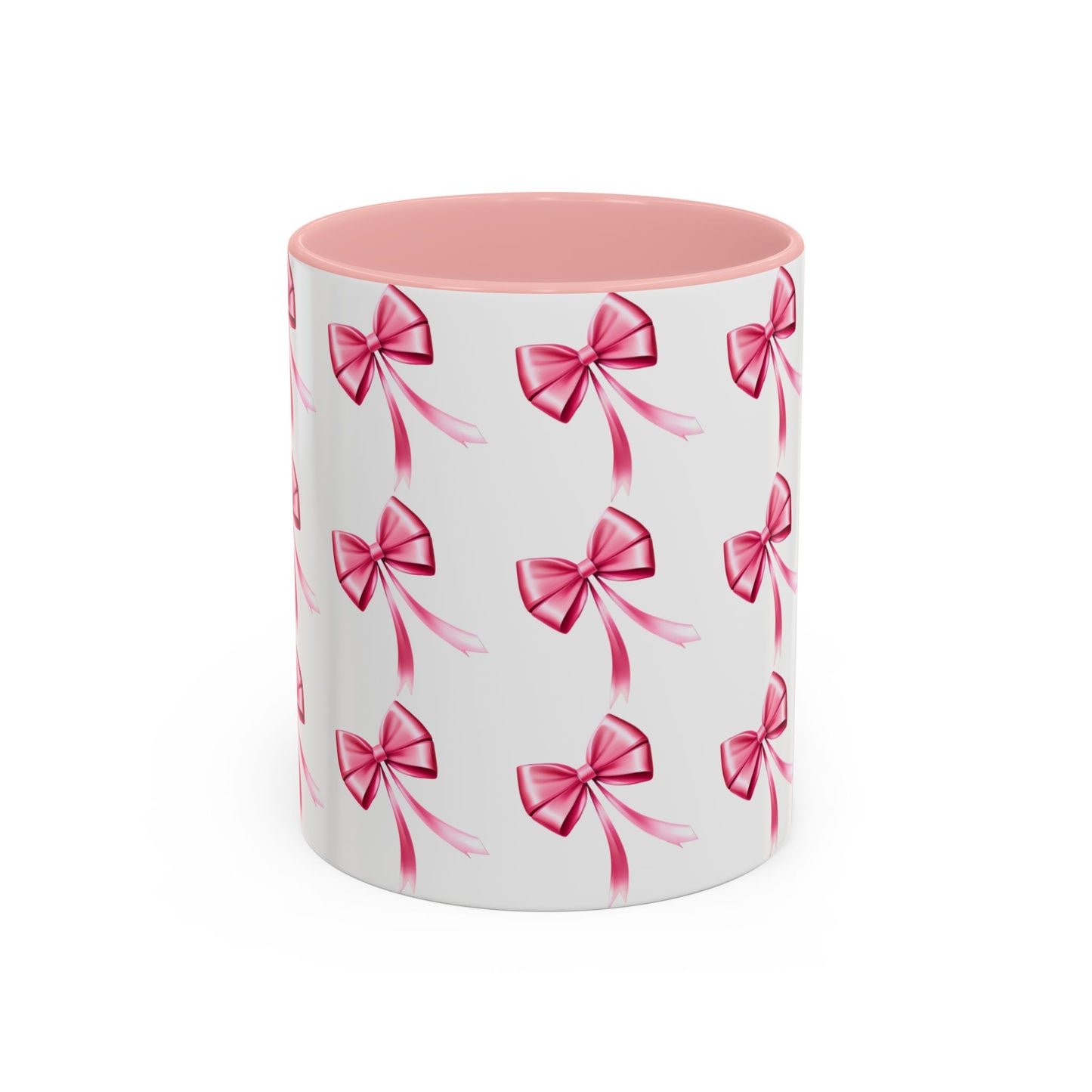 Coquette Lana Del Rey Aesthetic Pink Bow - Accent Coffee Mug, 11oz