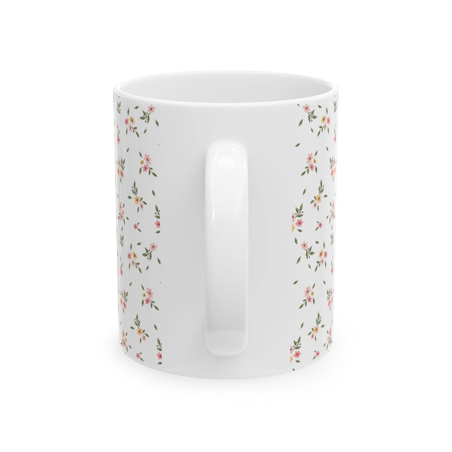 Coquette Coffee Mug Aesthetic Floral Prin Vintage Ceramic Mug 11oz